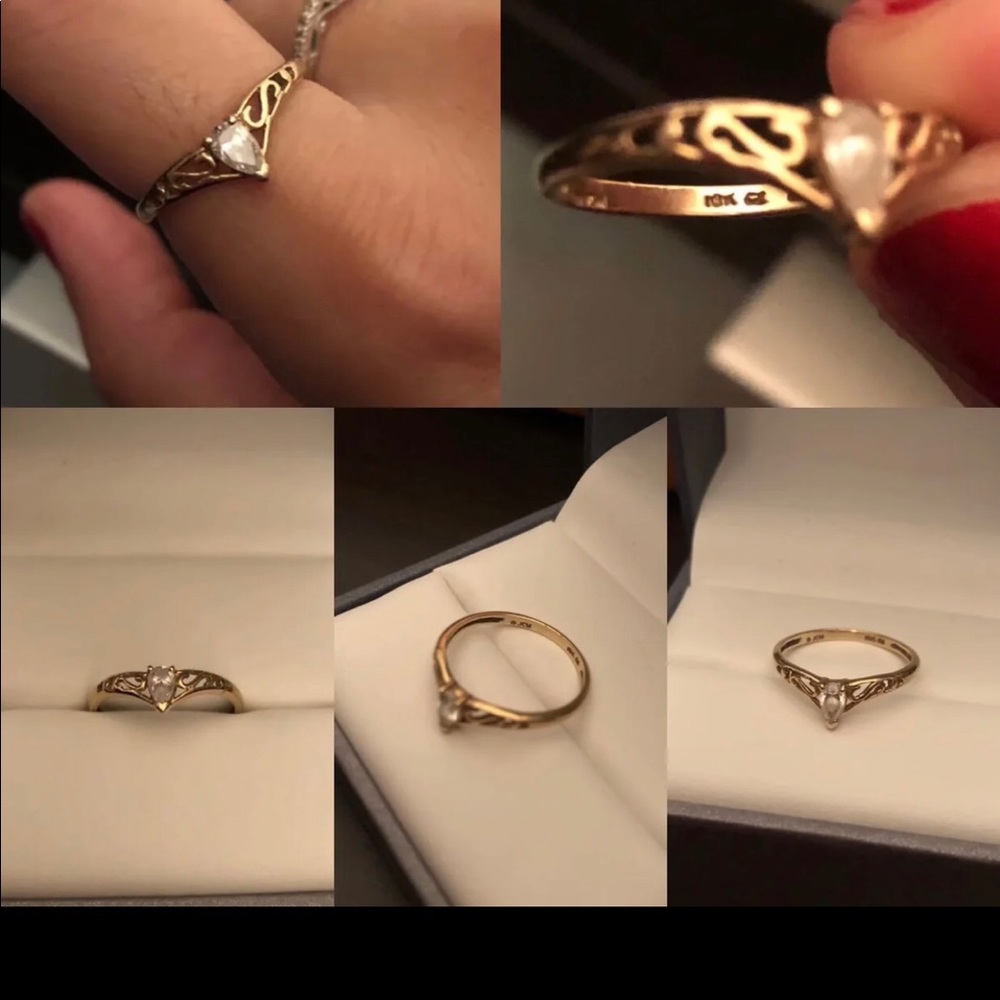 10 KT Solid Gold Ring